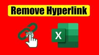 How To Quickly Remove Hyperlinks in Excel