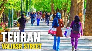 IRAN - Walking in Tehran City 2022 Valiasr Street - Iran walk