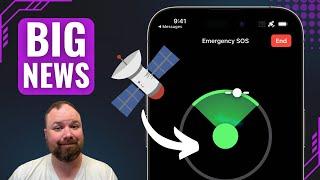 Apple's Satellite Messaging IS COOL! EVERYTHING EXPLAINED! (It Will Cost You!)