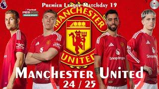 Everton vs Manchester United PES 2021 Premier League 24/25 | PES 2021 Gameplay