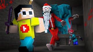 I Survived TERRFYING SANTA In Minecraft (HINDI)