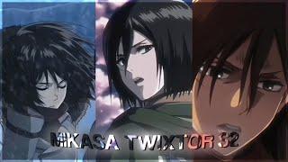 Mikasa Ackerman - Free Twixtor clips | Attack on titans • s2 all scenes