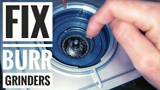 Clogged Grinder? How to: "Coffee Grinder Cleaning" Wirsh Bean To Espresso Machine Easy Fix 2023 