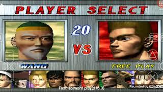 RETRO and NEW GAMING tekken 2 wang