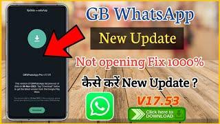 gb whatsapp not working fix|gb WhatsApp update problem| the version of gbwhatsapp became out of date