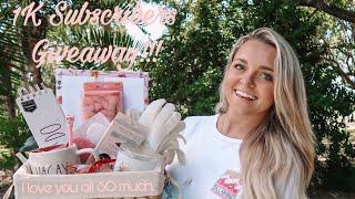1K SUBSCRIBERS GIVEAWAY!! | Mallory Weslyn