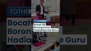 Sosok Hafiy, Bocah SD Borong Gelang Emas, Bagikan untuk Guru dan Ibu Kantin