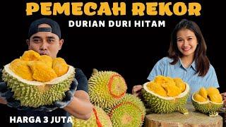 SUPER BESAR ⁉️ DURIAN DURI HITAM DENGAN BERAT 5,5 KG #durian #duriandurihitam #masduren
