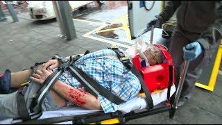 Students take part in accident simulation training | ITV News