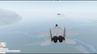 Intercepting, and shooting down a cargo plane in Neo warefare X Roblox