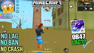 FREE FIRE MINECRAFT GRAPHICS OB47 | FF BLACK SKY CONFIG | GRAFIK MINECRAFT FF LAG FIX CONFIG FILE 