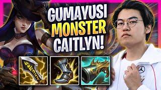 GUMAYUSI IS A MONSTER WITH CAITLYN! - T1 Gumayusi Plays Caitlyn ADC vs Ezreal! | Season 2025