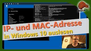 IP- und MAC-Adresse in Windows 10 ermitteln