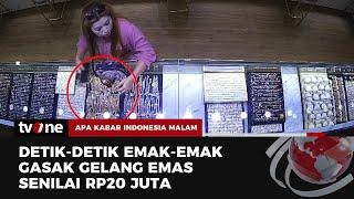 CCTV Aksi Pencurian di Toko Emas, Pelaku Bawa Kabur Gelang Bernilai Rp20 Juta | AKIM tvOne