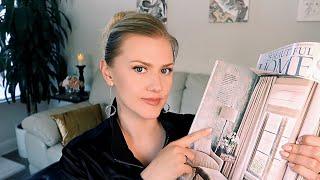 Designer Tips ASMR | | Soft Spoken | | Magazine Page Flipping