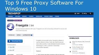 Top 9 Free Proxy Software For Windows 10