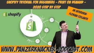 Shopify Tutorial For Beginners - Print On Demand - 2020 Step By Step