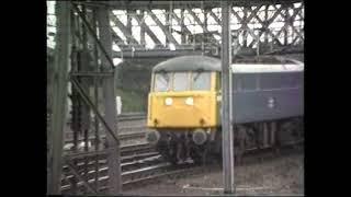 Class 33 and AC Electrics at Rugby - 1980s