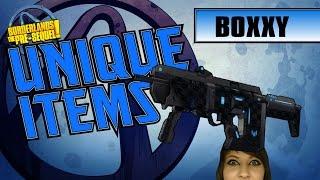 Borderlands the Pre-Sequel - *BOXXY GUNN* Unique Item Guide