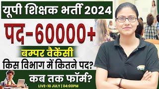 यूपी शिक्षक भर्ती 2024 | 56500 पद, UP Teacher Recruitment, UP Teacher Vacancy Update Gargi Mam