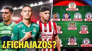 El DESQUICIADO 11 de los mejores REFUERZOS del Clausura 2025 en la Liga MX¡SE ROBARÍAN el TORNEO!