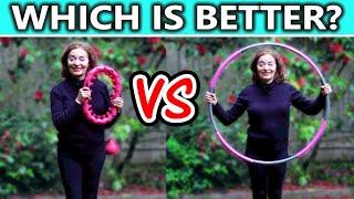 Smart Hula Hoop VS Weighted Hula Hoop Review (Which Is Best For Beginners & Weight Loss Workouts?)