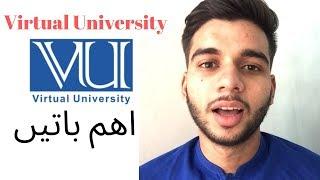 Virtual University of Pakistan | VU Complete Information | Things To Know