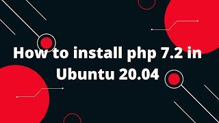 The Easiest Way to Install PHP 7.2 on Ubuntu 20.04 Revealed!