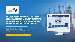 Asset Integrity Management System And Asset Performance Management Software