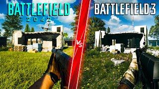 Battlefield 2042 Caspian Border vs Battlefield 3 - Direct Comparison! Attention to Detail & Graphics