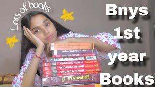 Bnys 1st year books 🩺//Must watch it before buying books //Teacher's Recommended books 