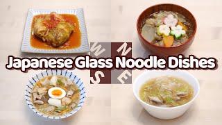 Japan's BEST Glass Noodle Recipes - North vs South vs East vs West!
