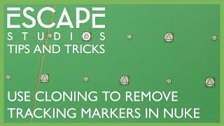 Tips and Tricks - Use cloning to remove tracking markers in NUKE