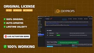 OxyProps with License Key | Oxygen Builder Addons | Premium WordPress Plugin at cheap price