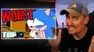 Do I Still Agree With My Own Top 10 List from ScrewAttack? (Top 10 WORST Sonic Games)