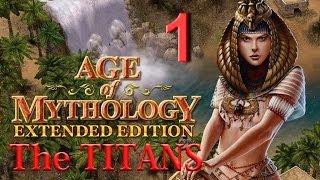 M 1 - A Lost People. Age of Mythology: Extended Edition. The Titans Campaign. Difficulty - Titan.