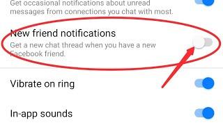 messenger Mein new friend notification Kaise on Karen , how to on new friend notification in messeng