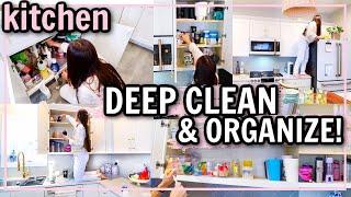 EXTREME KITCHEN CLEAN WITH ME! DEEP CLEANING MOTIVATION 2021 | KITCHEN ORGANIZE | Alexandra Beuter