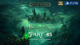 Hogwarts Legacy Gameplay Walkthrough Part 05 | Full Exploration | No Commentary | PS5 Deluxe Edition