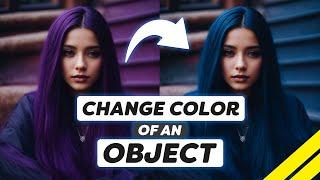 How To Change Color Of An Object On Filmora 13