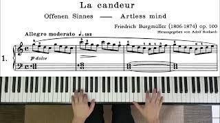 Burgmuller - La Candeur Op.100 n°1