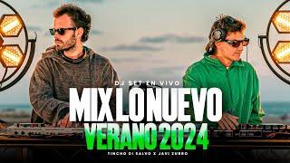 MIX LO NUEVO VERANO 2024 -  DJ SET EN VIVO - TINCHO DI SALVO, JAVI ZURRO