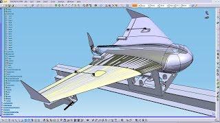 Catia V5 Easy Delta Wing MAC and CGI Calculation Tutorial