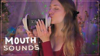 ASMR  MOUTH SOUNDS & Trigger Words Very CLOSE ️