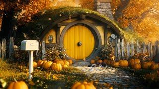 Hobbit's Autumn in the Shire  Falling Leaves ◈ Magical Ambience/Soft music ~ Cozy Autumn