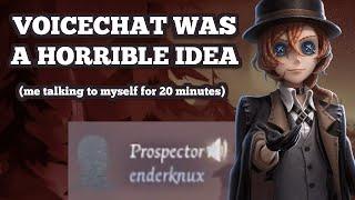 IDV VOICE CHAT IS PAINFULLY EMBARRASSING... | Identity V