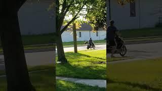 Do a Burnout!!! #shorts #funny #scooter