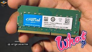 Crucial 8GB DDR4 (RAM) || #ddr4 #ram #laptopram