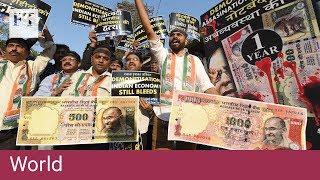 India's note ban still causing pain one year on