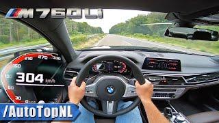 2021 BMW M760Li V12 on AUTOBAHN [NO SPEED LIMIT] by AutoTopNL